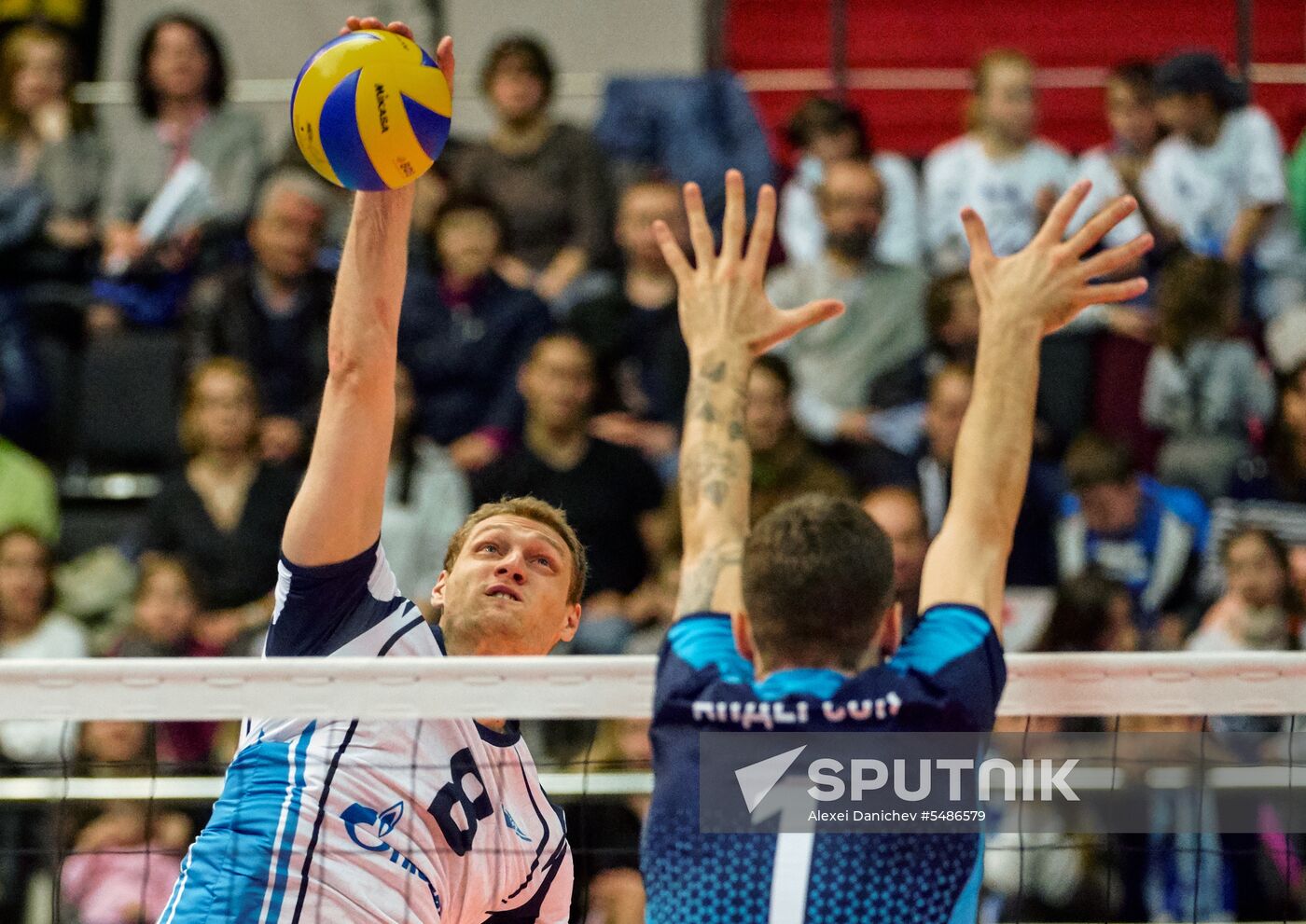 Volleyball. Russian championship. Men. Zenit vs. Zenit-Kazan