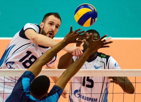 Volleyball. Russian championship. Men. Zenit vs. Zenit-Kazan