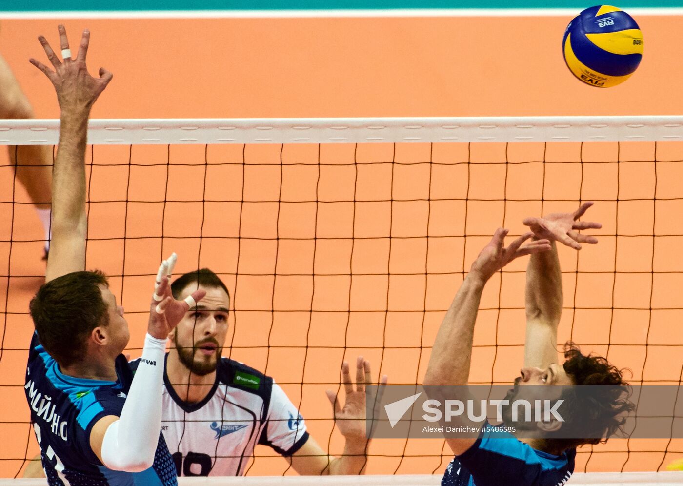 Volleyball. Russian championship. Men. Zenit vs. Zenit-Kazan