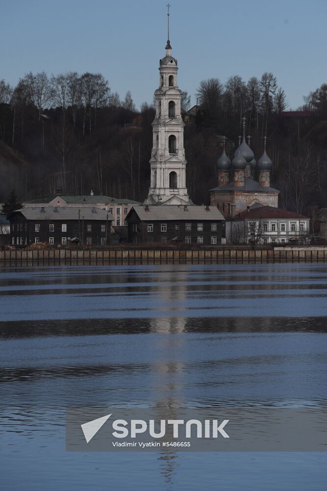 Russian cities. Yuryevets