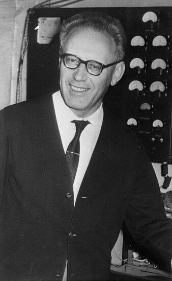 Soviet chess player Mikhail Botvinnik