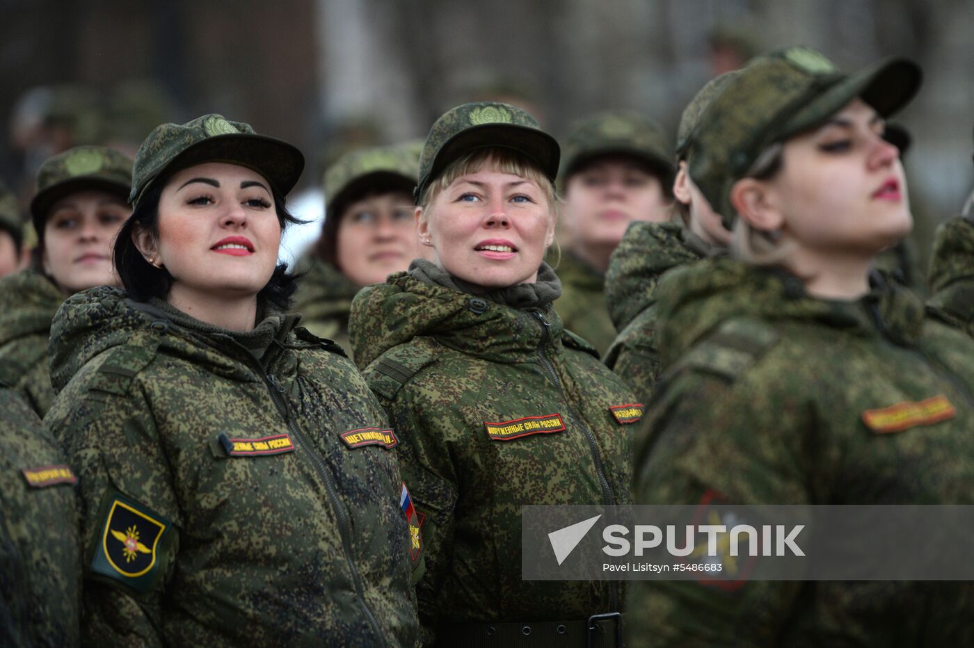 Parade rehearsal in the Sverdlovsk Region