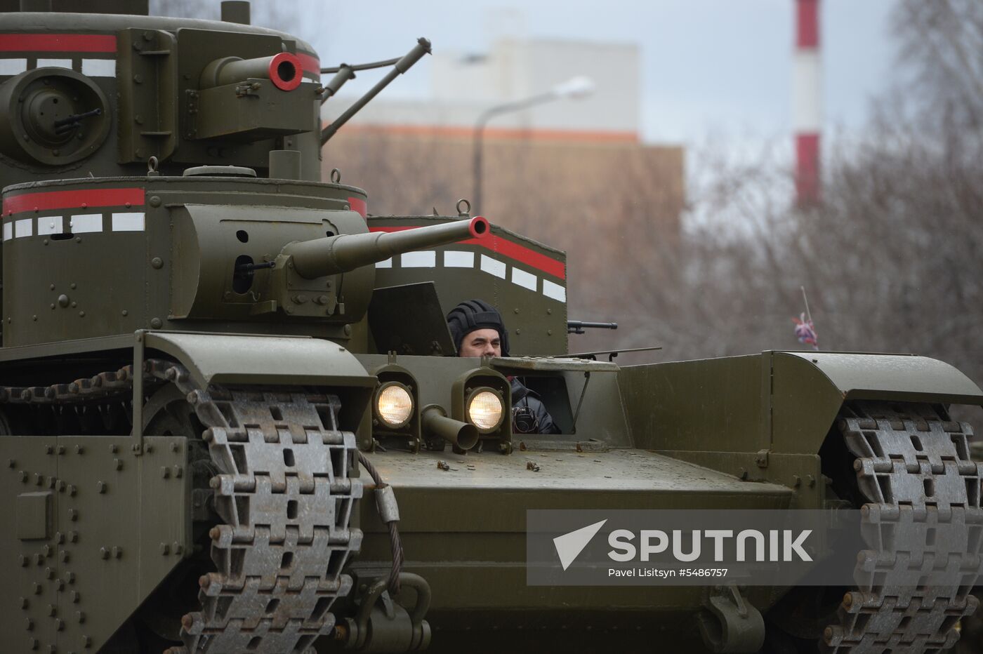 Parade rehearsal in the Sverdlovsk Region