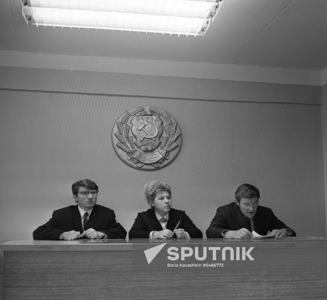 People's courts in Soviet Union