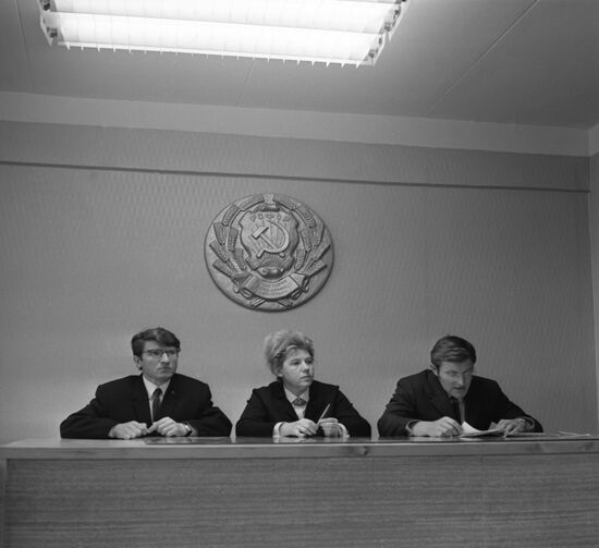People's courts in Soviet Union