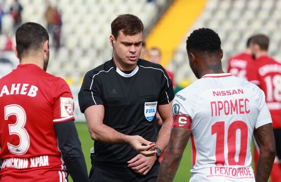 Football. Russian Football Premier League. Amkar vs. Spartak