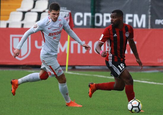 Football. Russian Football Premier League. Amkar vs. Spartak