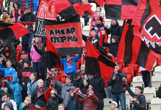 Football. Russian Football Premier League. Amkar vs. Spartak