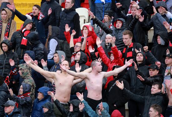 Football. Russian Football Premier League. Amkar vs. Spartak