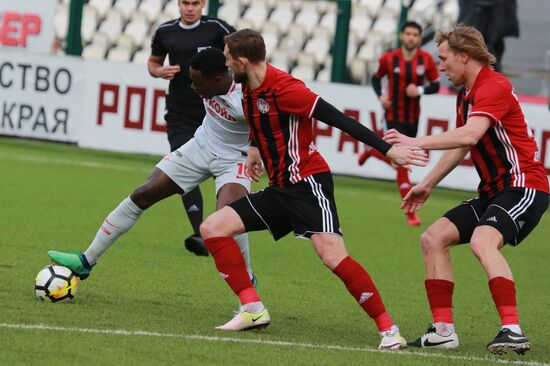 Football. Russian Football Premier League. Amkar vs. Spartak