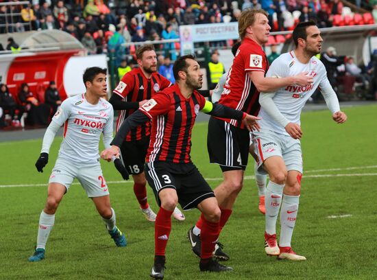 Football. Russian Football Premier League. Amkar vs. Spartak