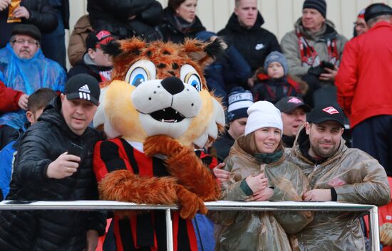 Football. Russian Football Premier League. Amkar vs. Spartak