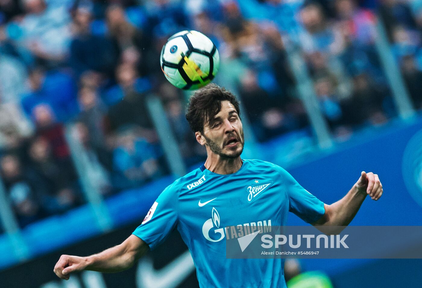Football. Russian Football Premier League. Zenit vs. CSKA