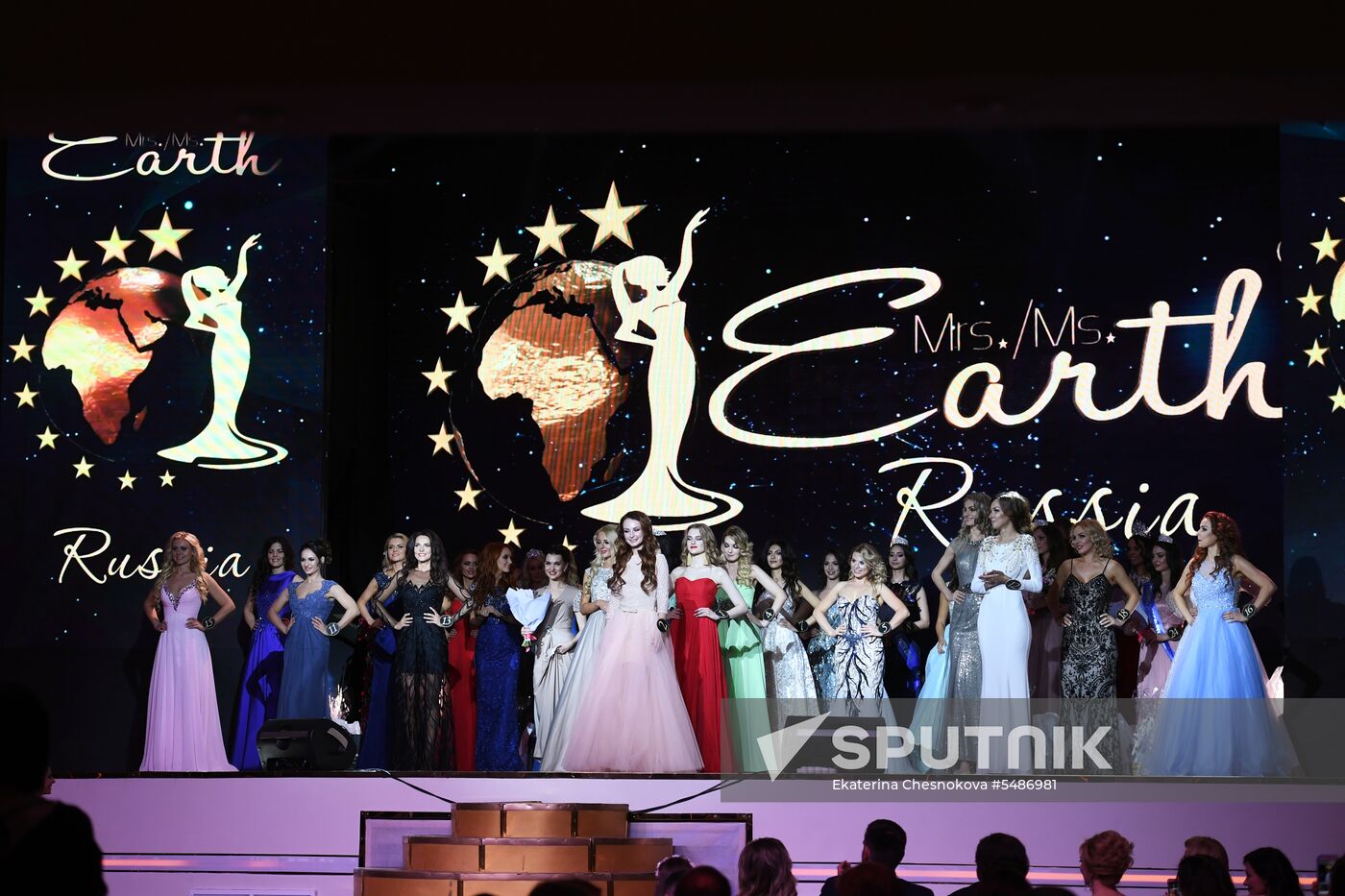 2018 Mrs&Ms Russia Earth beauty pageant finals