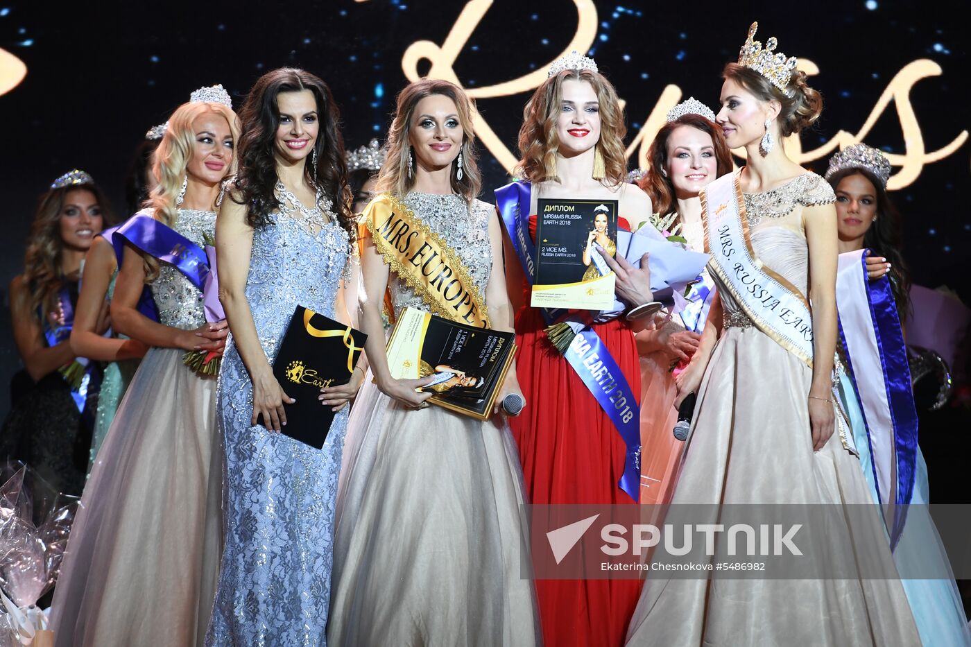 2018 Mrs&Ms Russia Earth beauty pageant finals