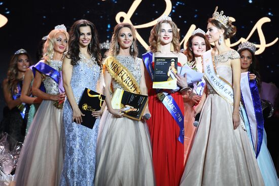 2018 Mrs&Ms Russia Earth beauty pageant finals