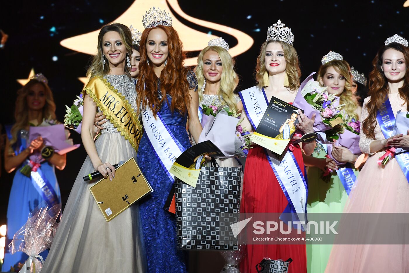 2018 Mrs&Ms Russia Earth beauty pageant finals