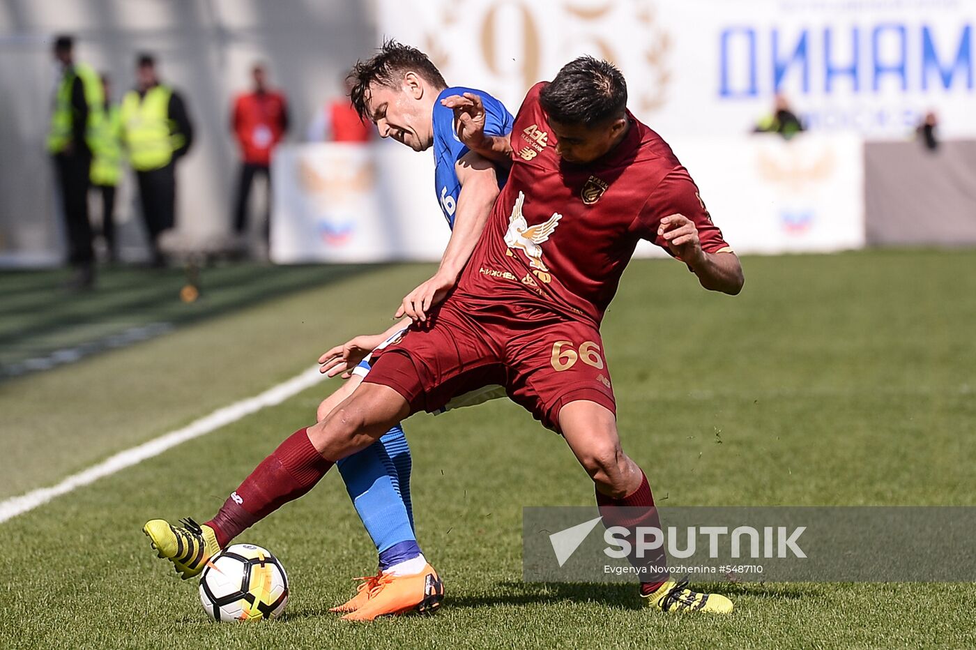 Russian Football Premier League. Dinamo vs. Rubin