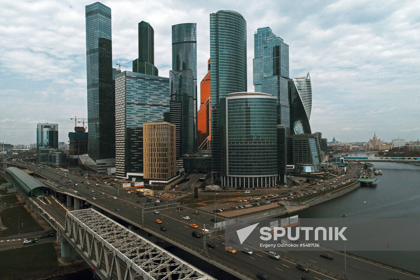 Moscow City international business center