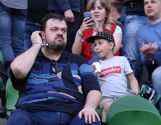 Football. Russian Premier League. Krasnodar vs. Lokomotiv