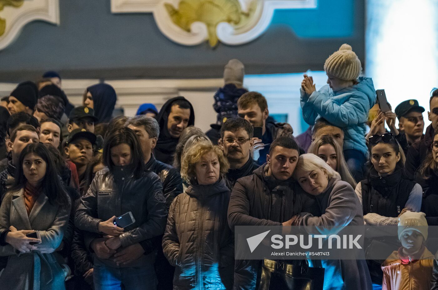 Victory Day parade rehearsal in St. Petersburg