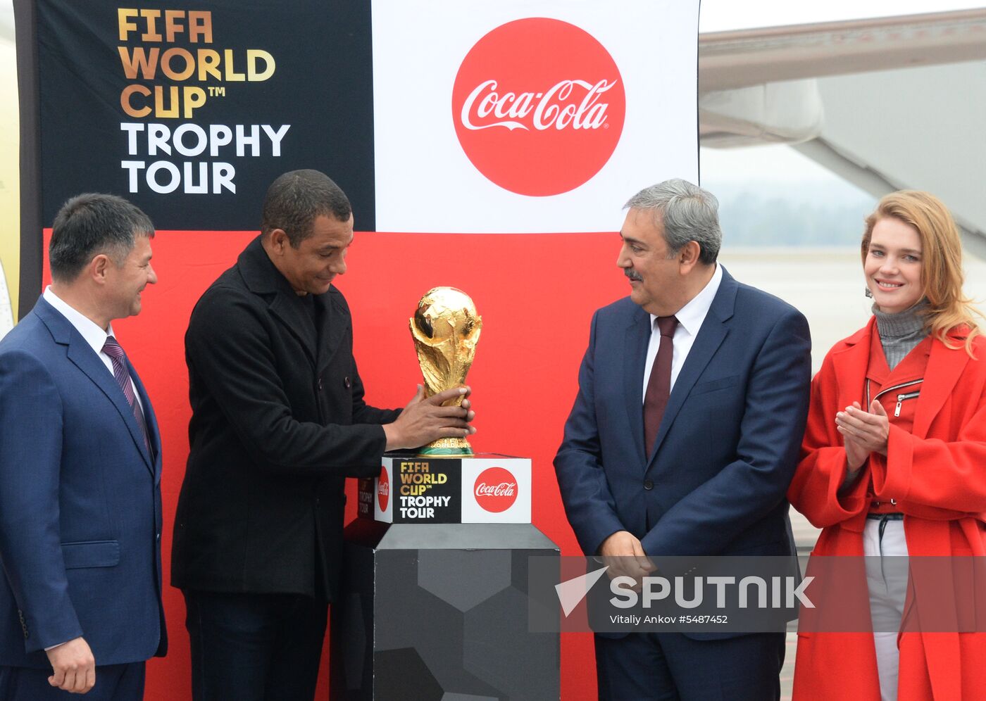 2018 World Cup Trophy on display in Vladivostok
