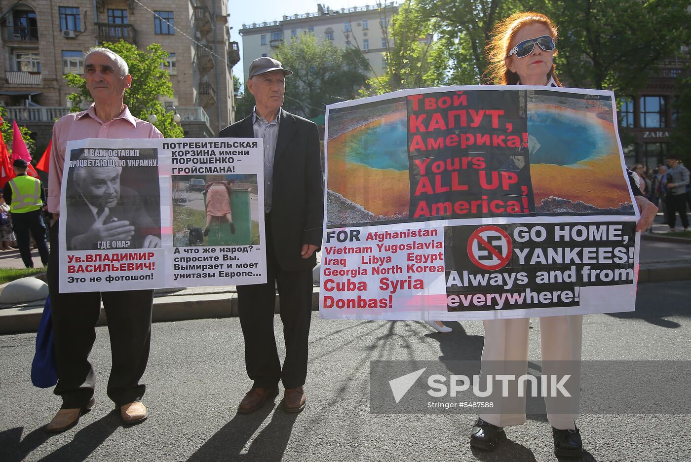 Labor Day rallies abroad