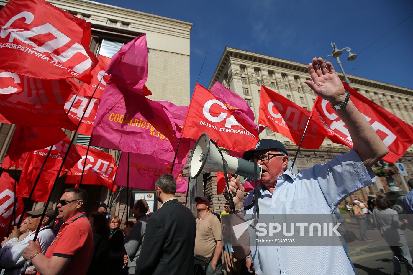 Labor Day rallies abroad