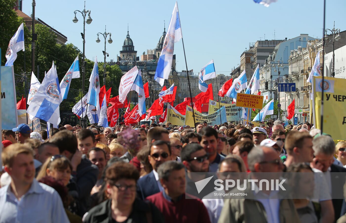 Labor Day rallies abroad