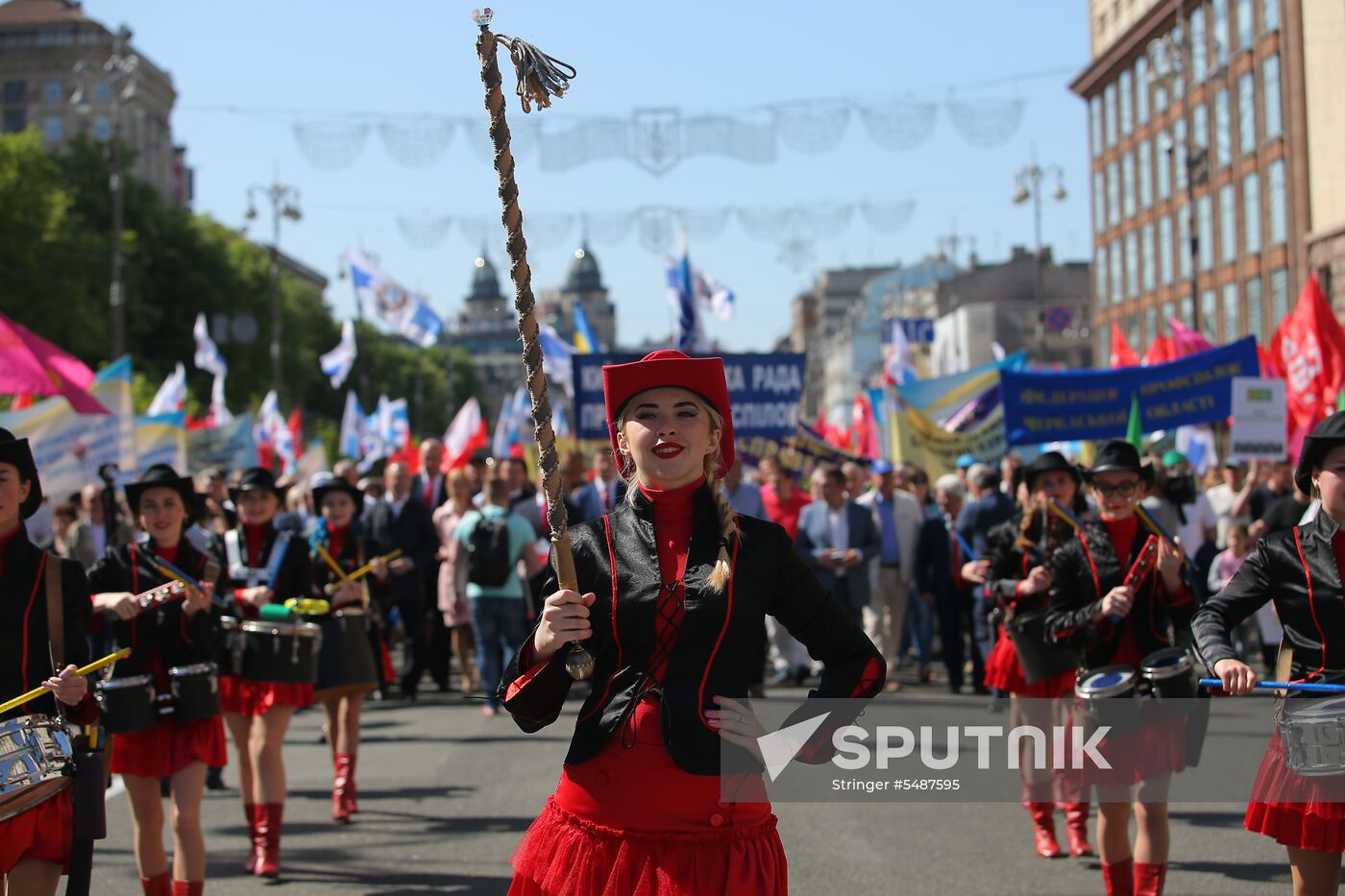 Labor Day rallies abroad