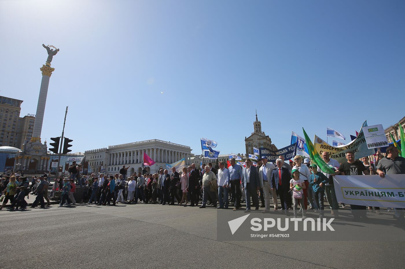 Labor Day rallies abroad