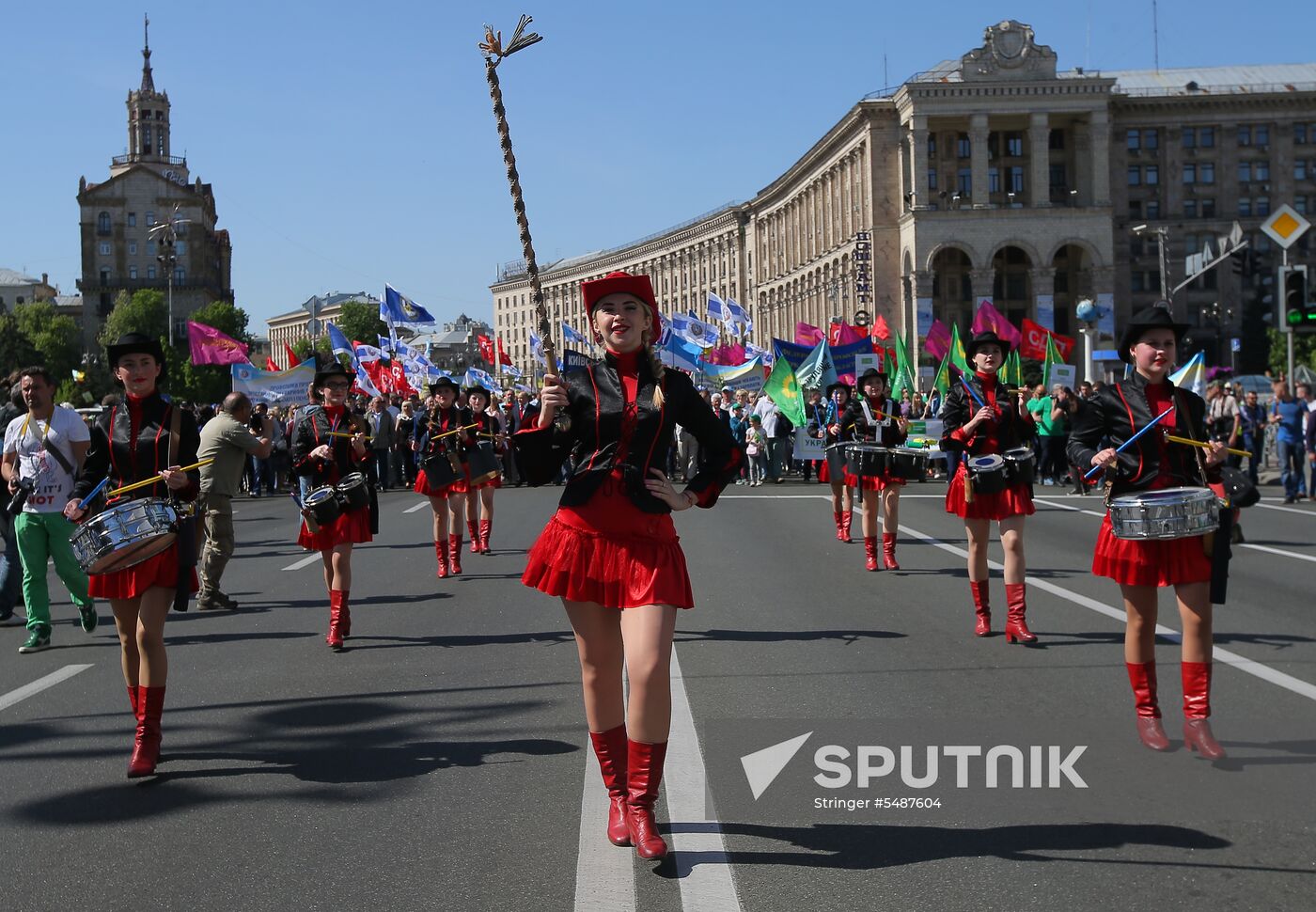 Labor Day rallies abroad