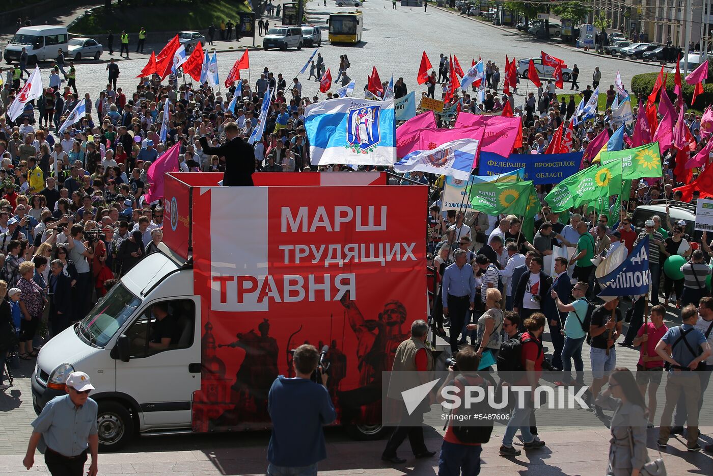 Labor Day rallies abroad