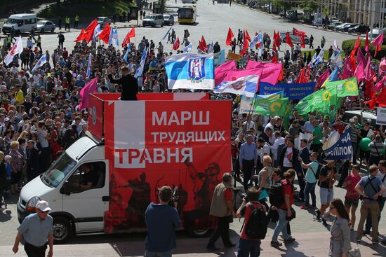 Labor Day rallies abroad