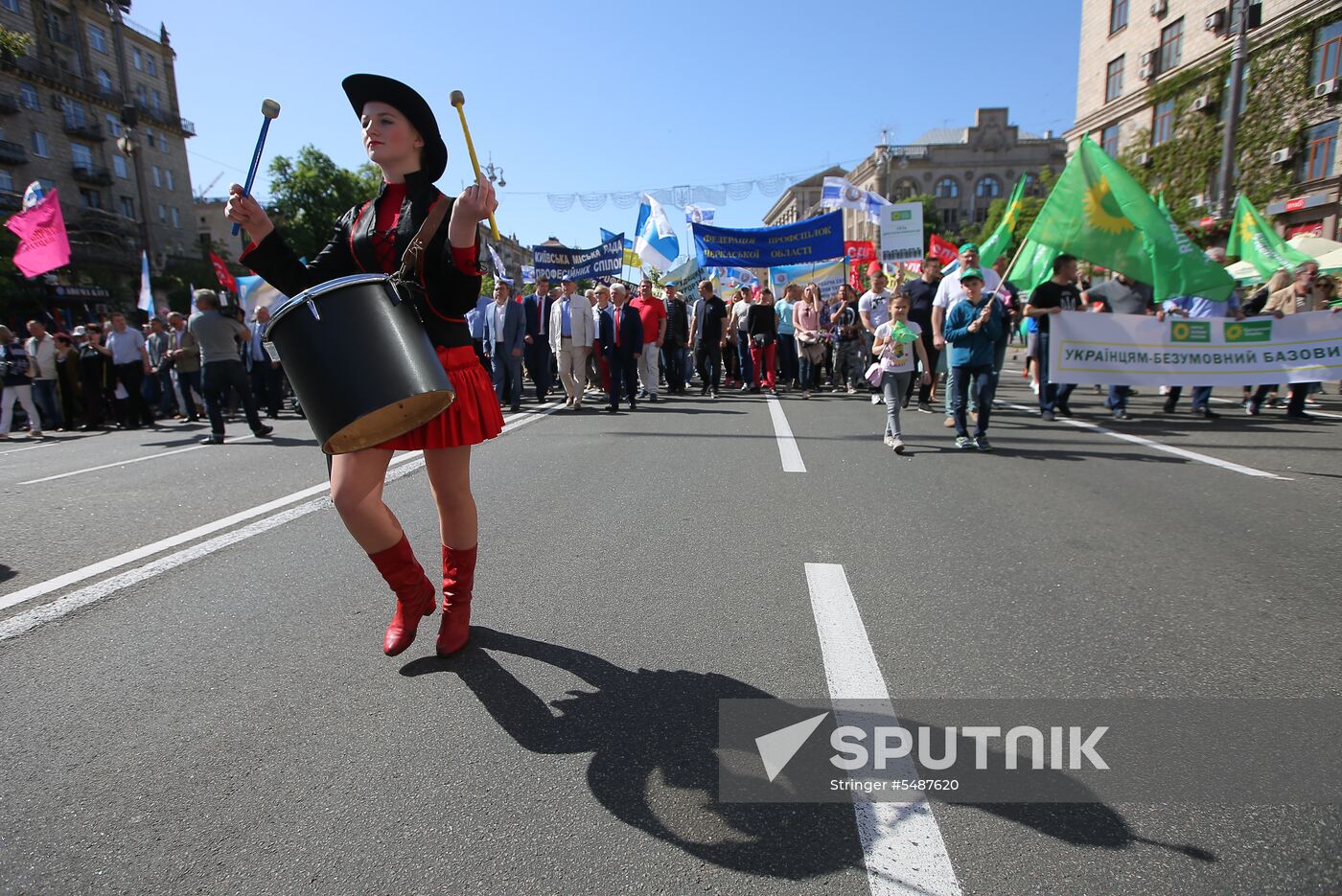 Labor Day rallies abroad