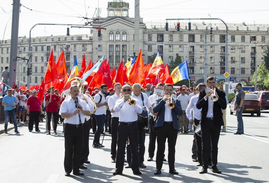 Labor Day rallies abroad