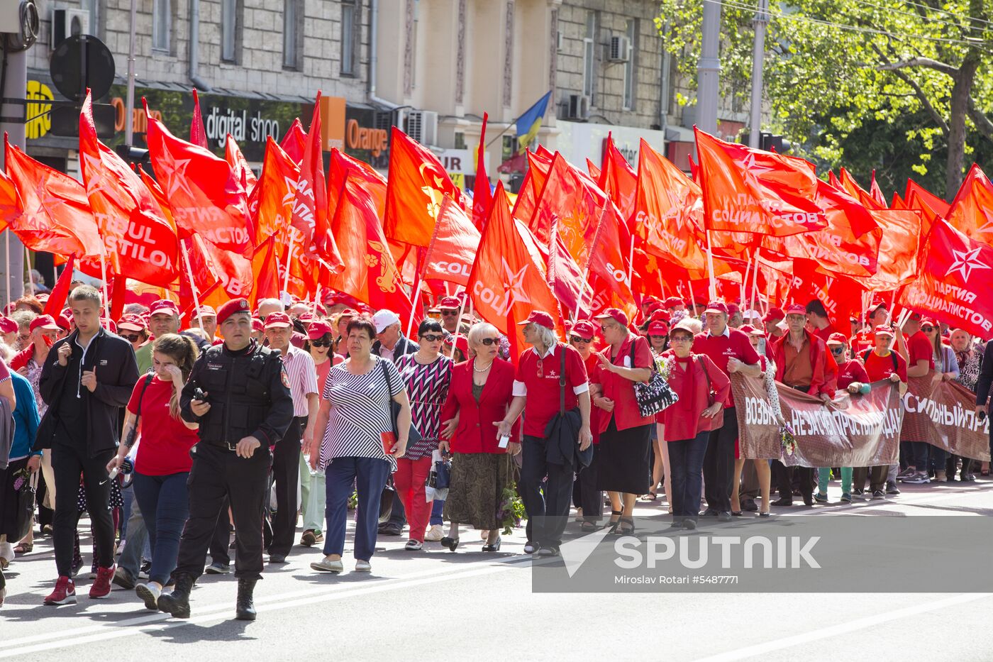 Labor Day rallies abroad