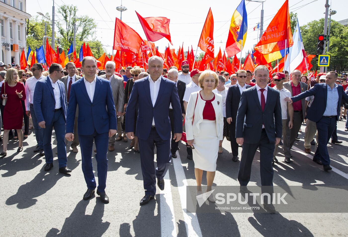Labor Day rallies abroad