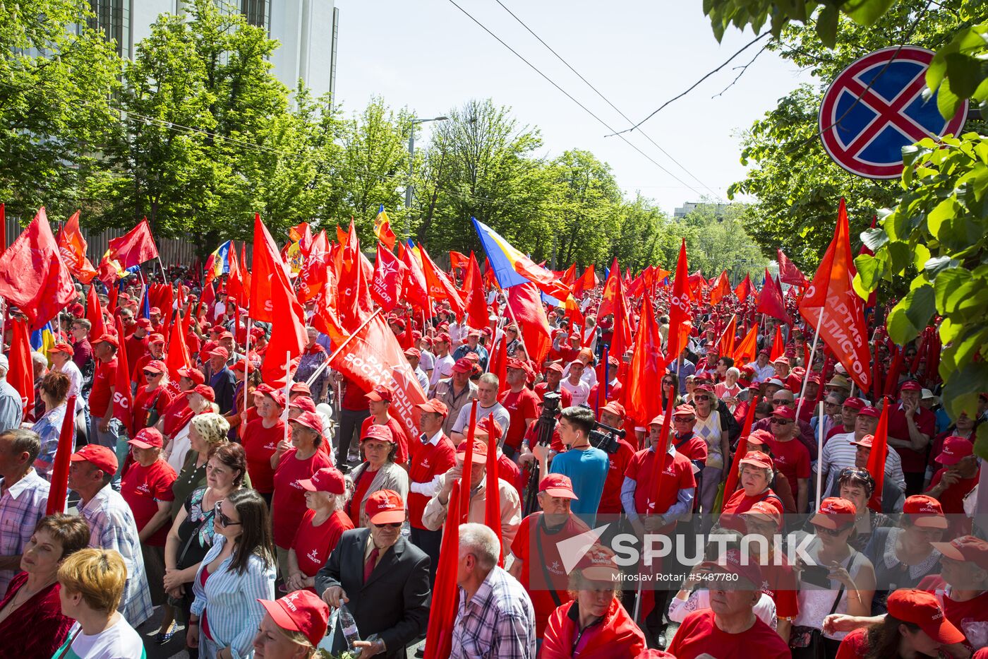 Labor Day rallies abroad