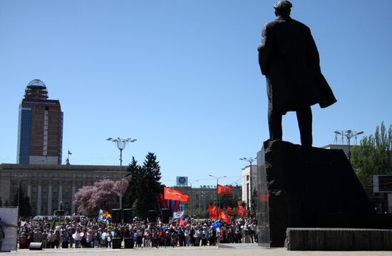 Labor Day rallies abroad