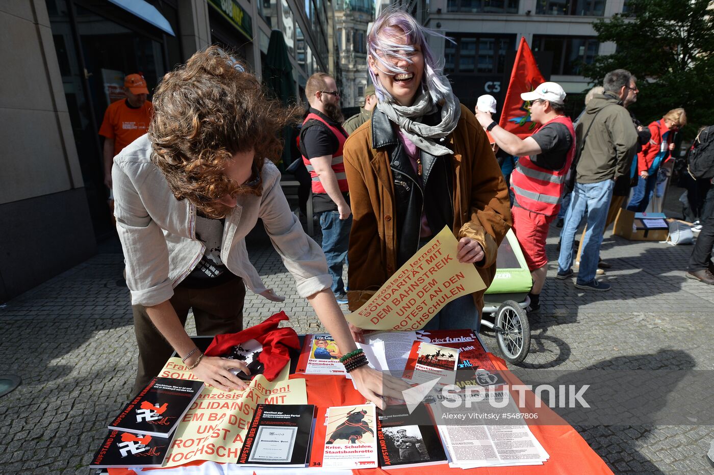 Labor Day rallies abroad