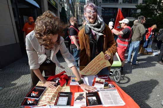 Labor Day rallies abroad
