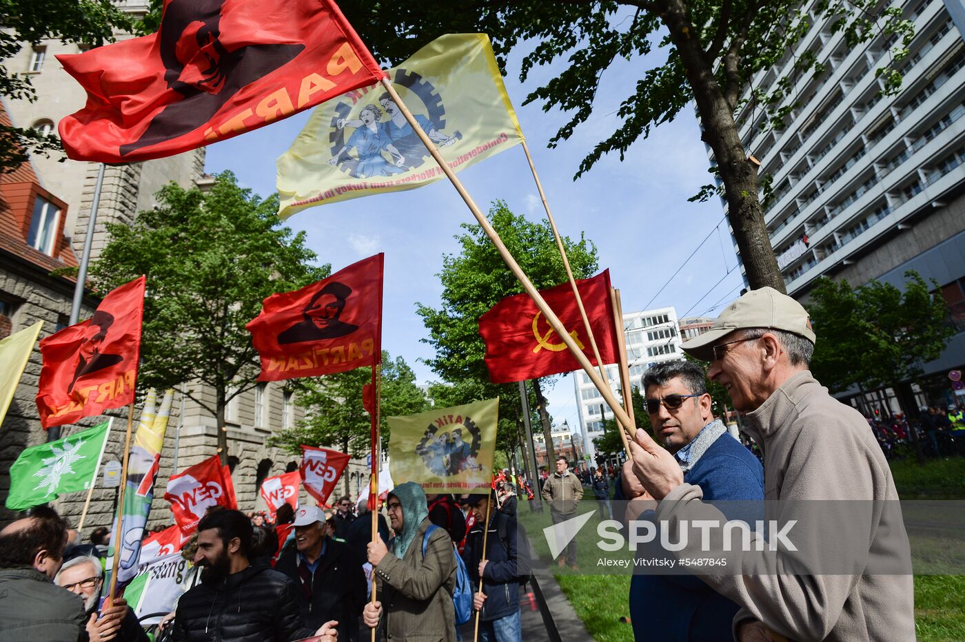 Labor Day rallies abroad