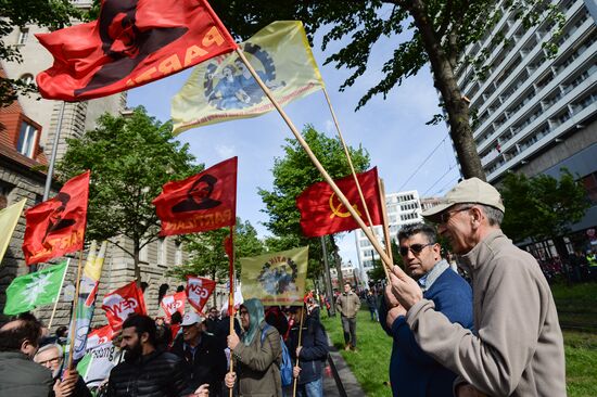 Labor Day rallies abroad