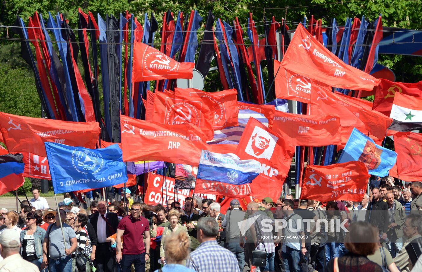 Labor Day rallies abroad