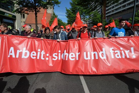 Labor Day rallies abroad