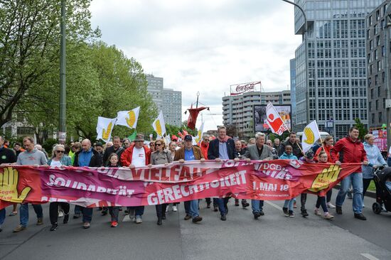 Labor Day rallies abroad