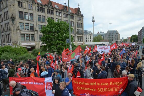 Labor Day rallies abroad