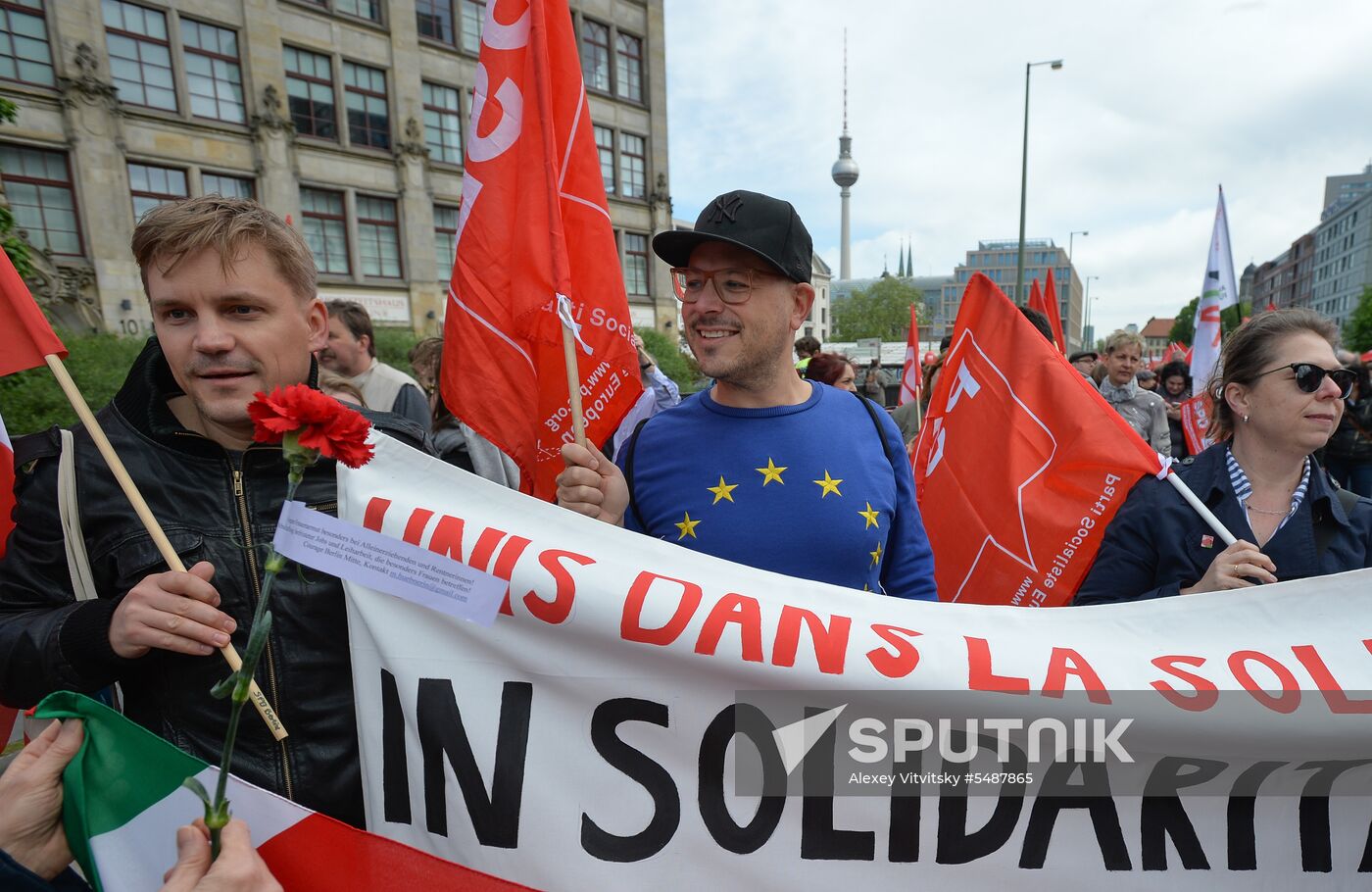 Labor Day rallies abroad