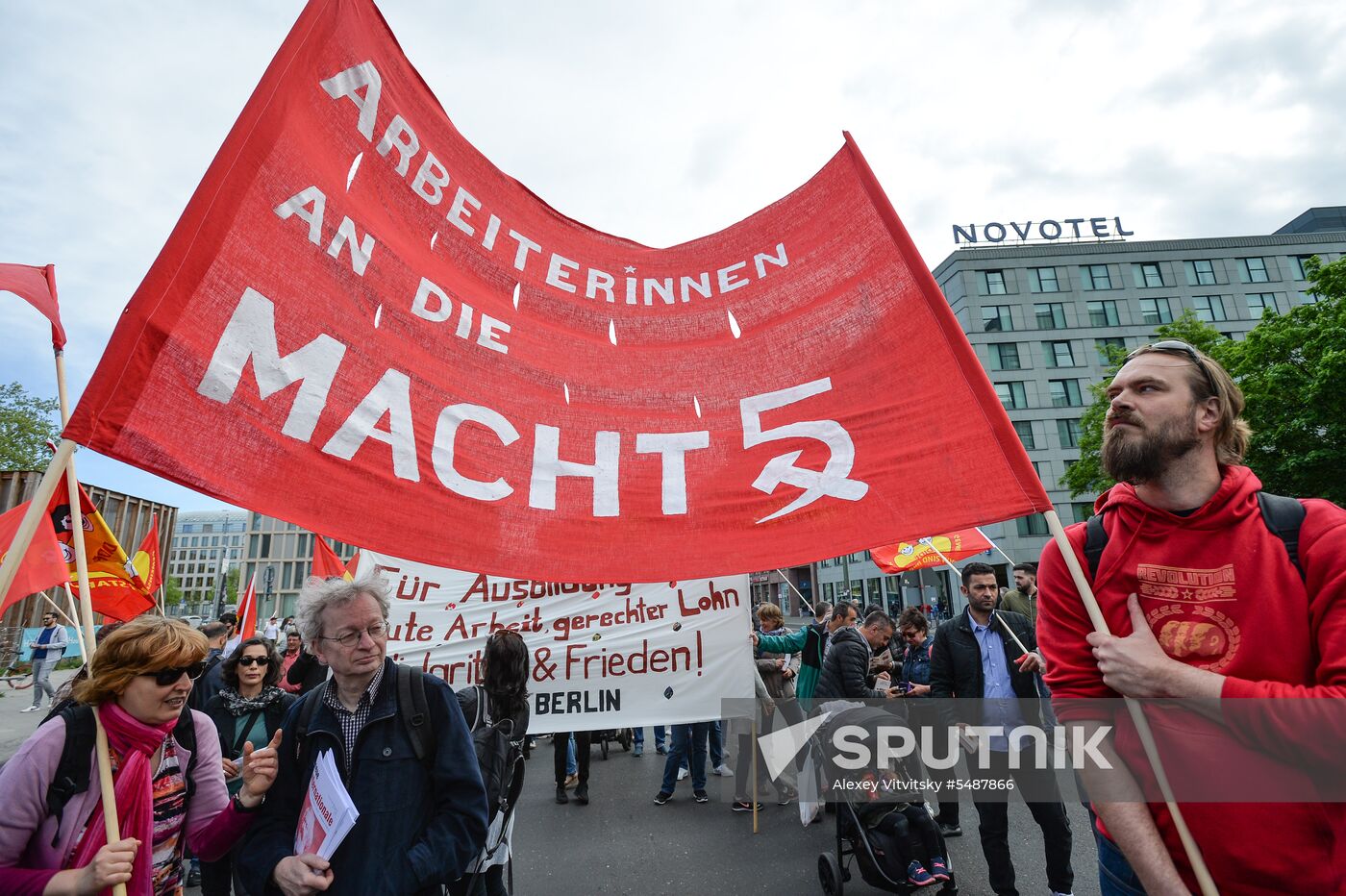 Labor Day rallies abroad